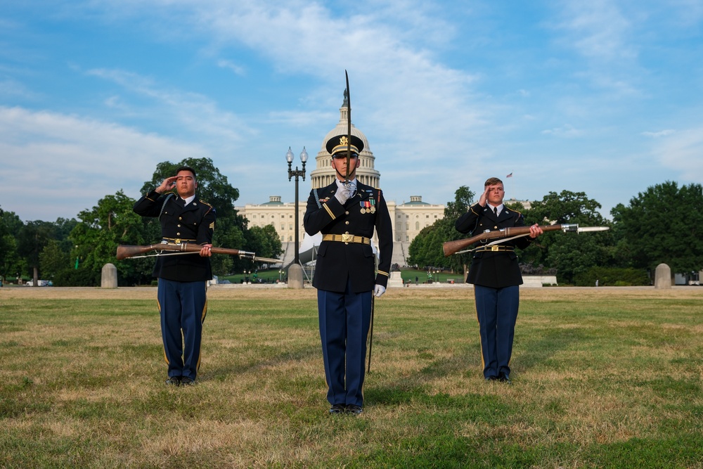 The 3d U.S. Infantry Fife and Drum Corps and U.S. Army Drill Team, Summer Concert Series