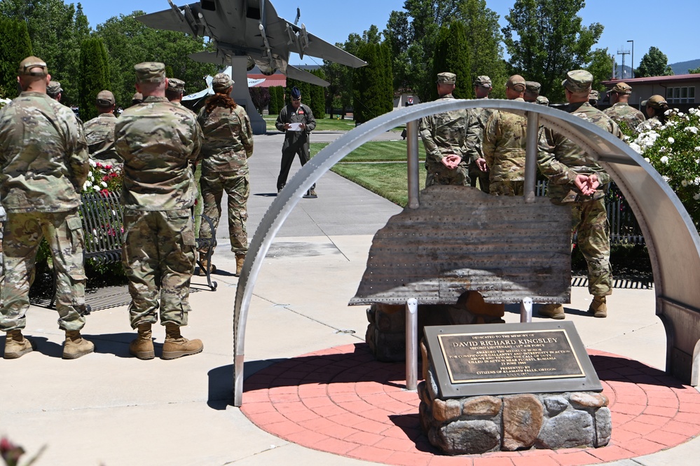 Lt. Kingsley Memorial Ceremony