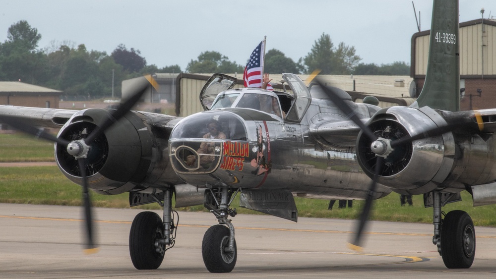 Douglas A-26C Invader “Million Airess” visits Pathfinders