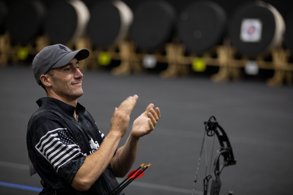 The Finals for the Archery Competition during the DoD Warrior Games 2024