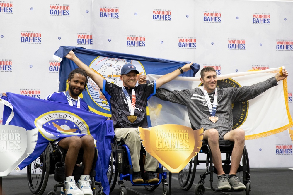 The Finals for the Archery Competition during the DoD Warrior Games 2024