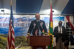 North Dakota National Guard Celebrates 10th Anniversary with Togo