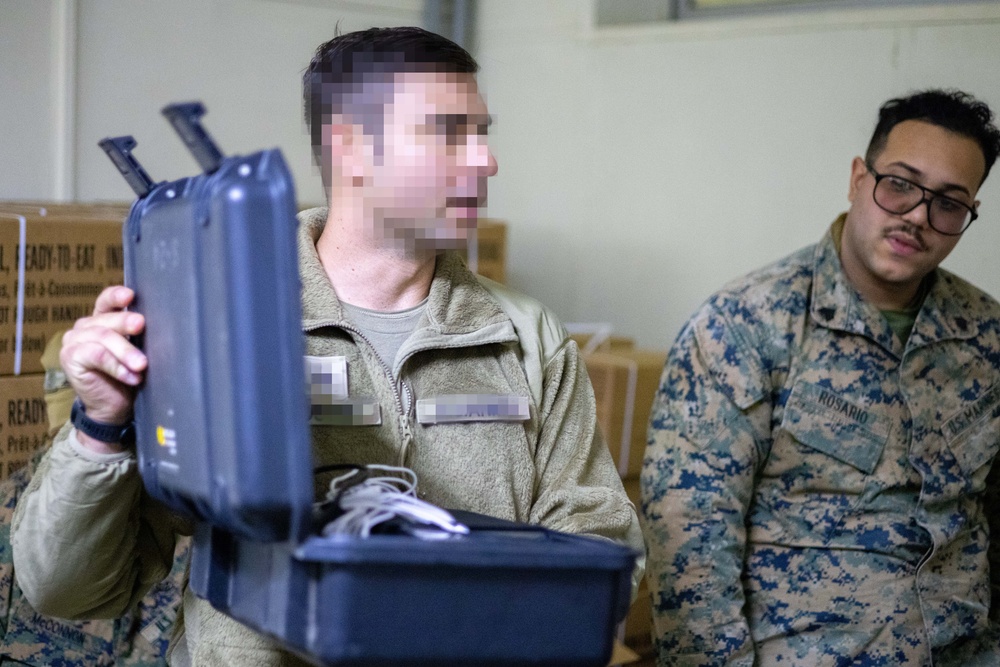 25th Marines Demonstrate Deployment of Vital Communications Equipment during PD24