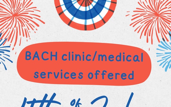 BACH announces Fort Campbell DONSA, Independence Day Outpatient Services