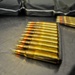 Clips of ammo await shooters at Best Squad range