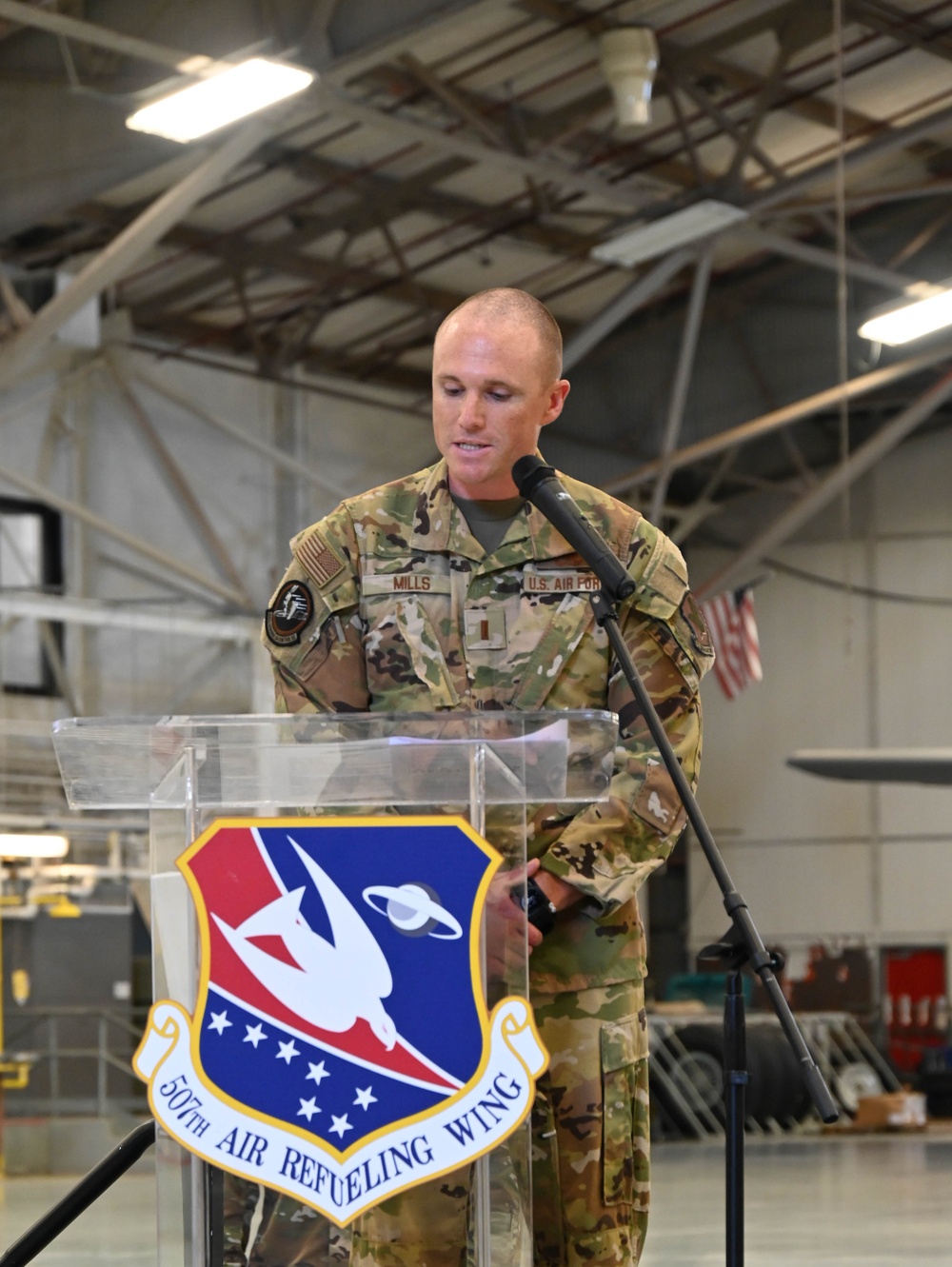 507th Maintenance Squadron Change of Command Ceremony