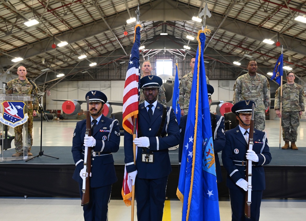 507th Maintenance Squadron Change of Command Ceremony