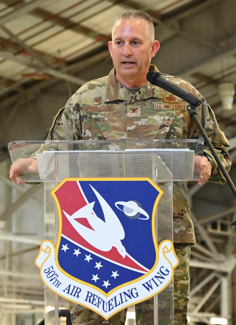 507th Maintenance Squadron Change of Command Ceremony