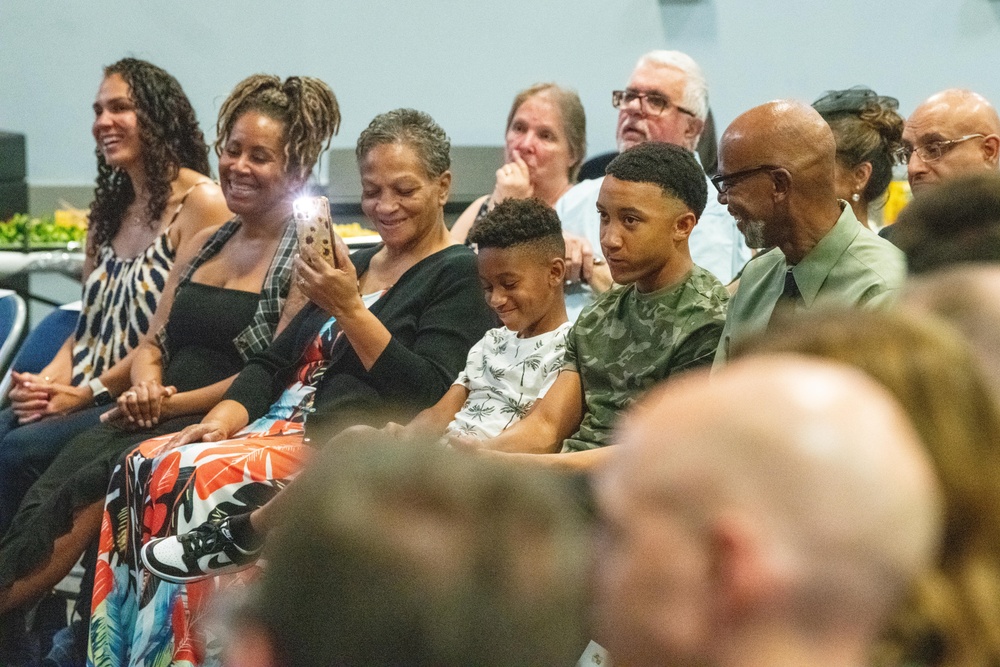 422nd Medical Squadron change of command