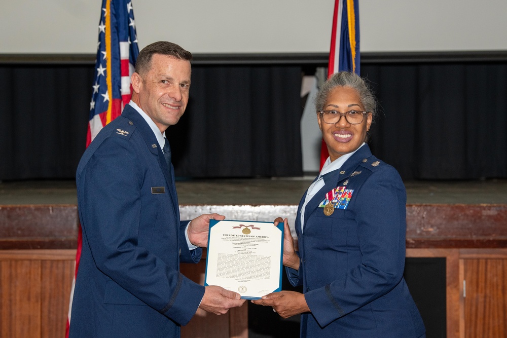 422nd Medical Squadron change of command