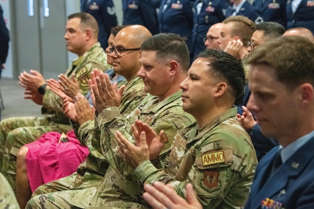 422nd Medical Squadron change of command