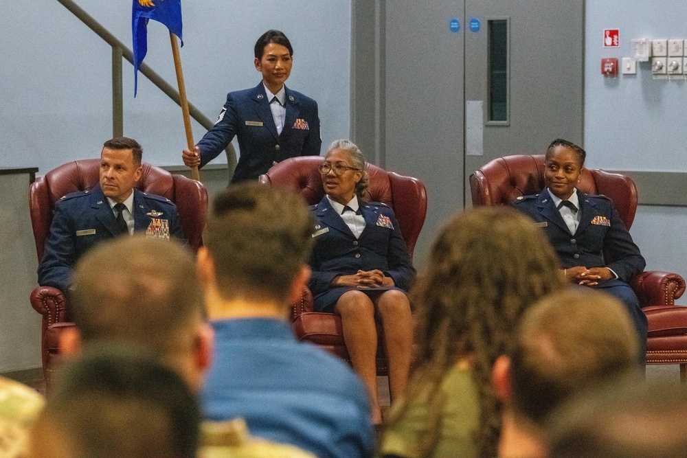 422nd Medical Squadron change of command