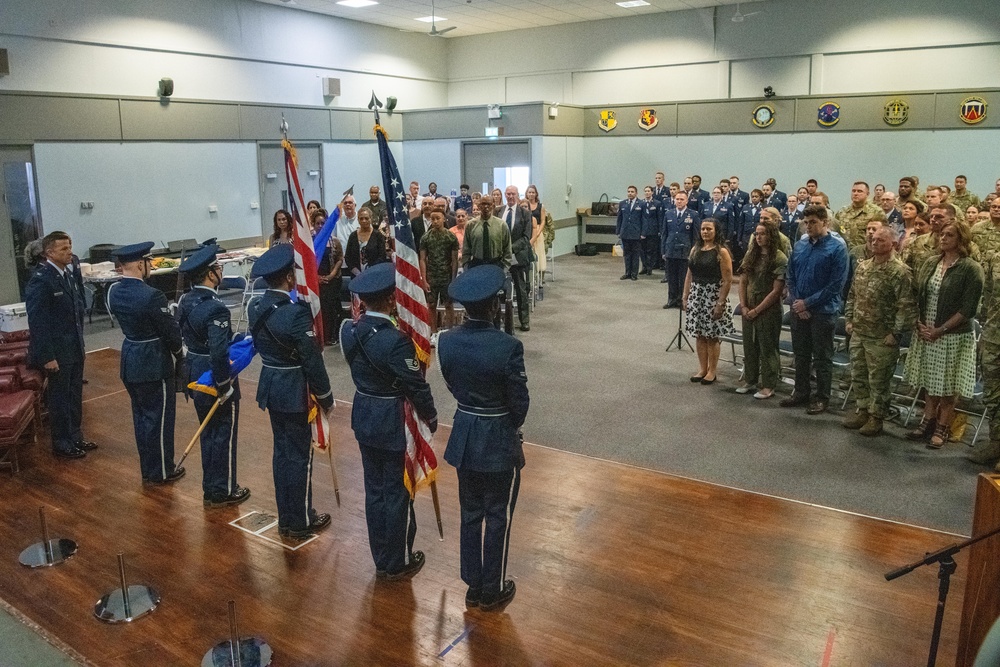 422nd Medical Squadron change of command