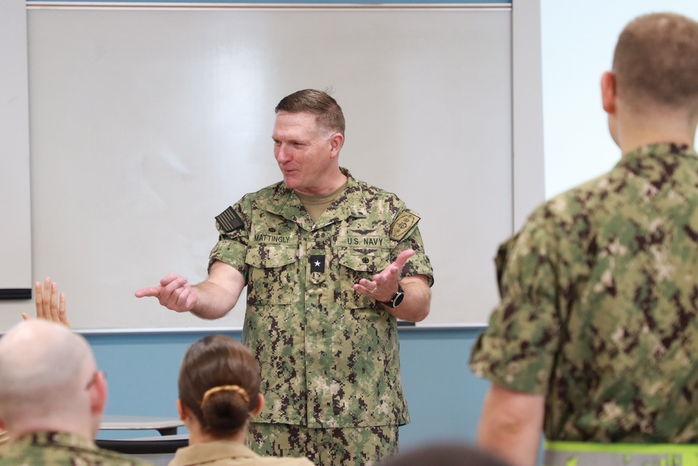 Nurturing the Leaders of Tomorrow: Rear Admiral Craig T. Mattingly, Commander, Naval Service Training Command
