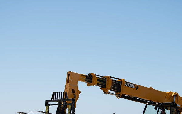 C-5A Galaxy is disassembled and reused for fuselage trainer