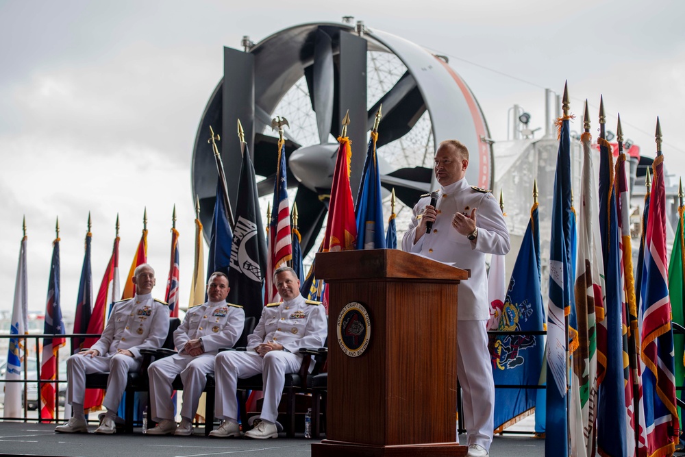 Expeditionary Strike Group TWO (ESG 2) Change of Command Ceremony