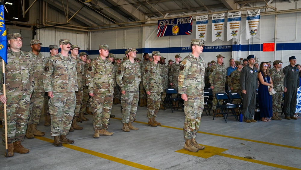 334th Fighter Generation Squadron Change of Command