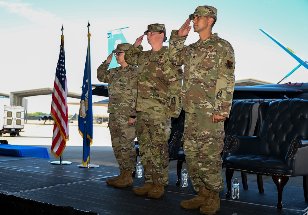 334th Fighter Generation Squadron Change of Command