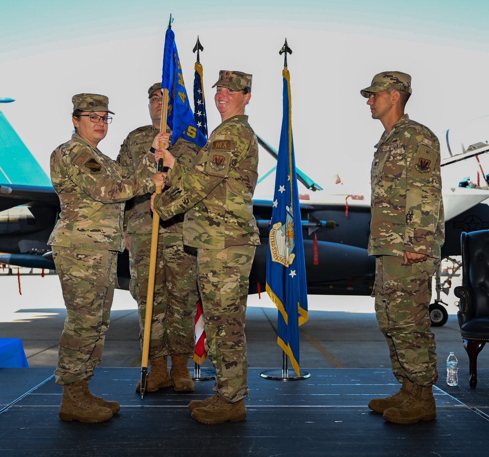 334th Fighter Generation Squadron Change of Command