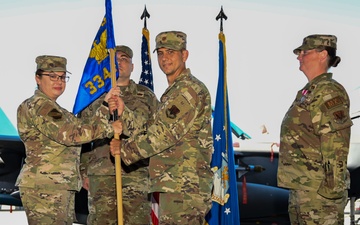 334th Fighter Generation Squadron Change of Command