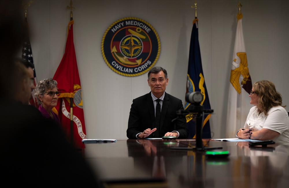 Navy Medicine Executive Director Hosts Civilian Corps Town Hall