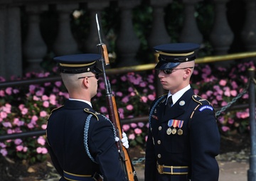 Wreath Laying at the Tomb of the Unknown Soldier