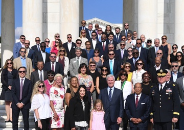 Wreath Laying at the Tomb of the Unknown Soldier