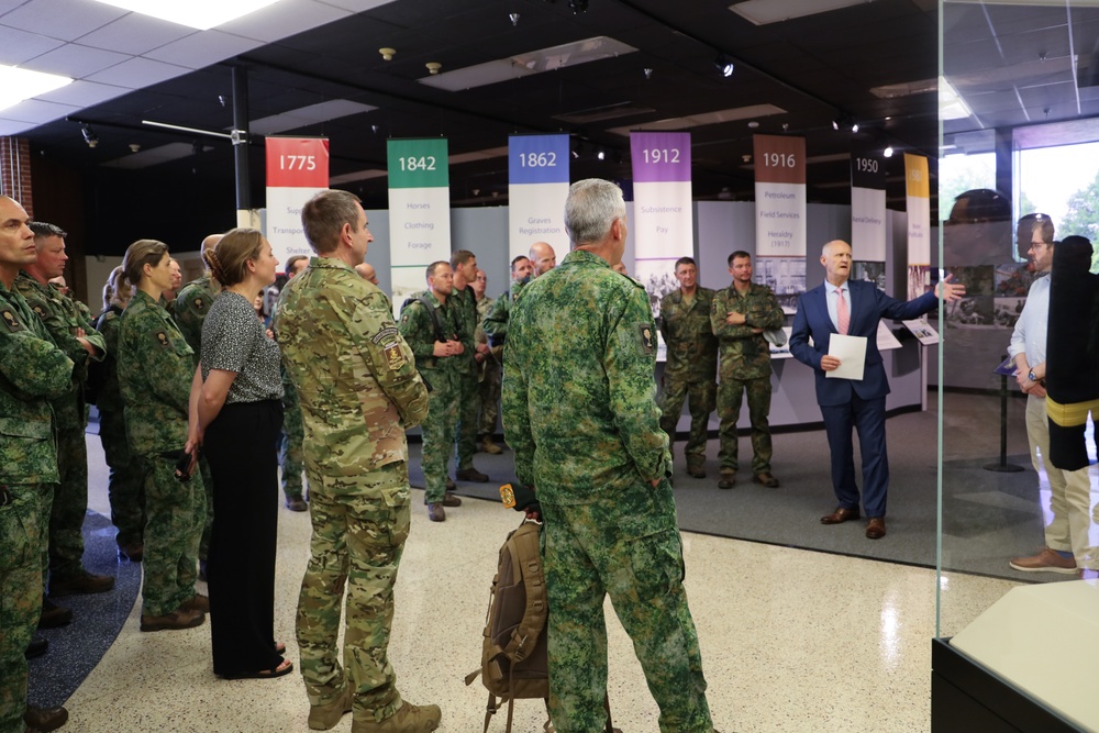 CASCOM Hosts Commander for Netherlands Education and Training Command