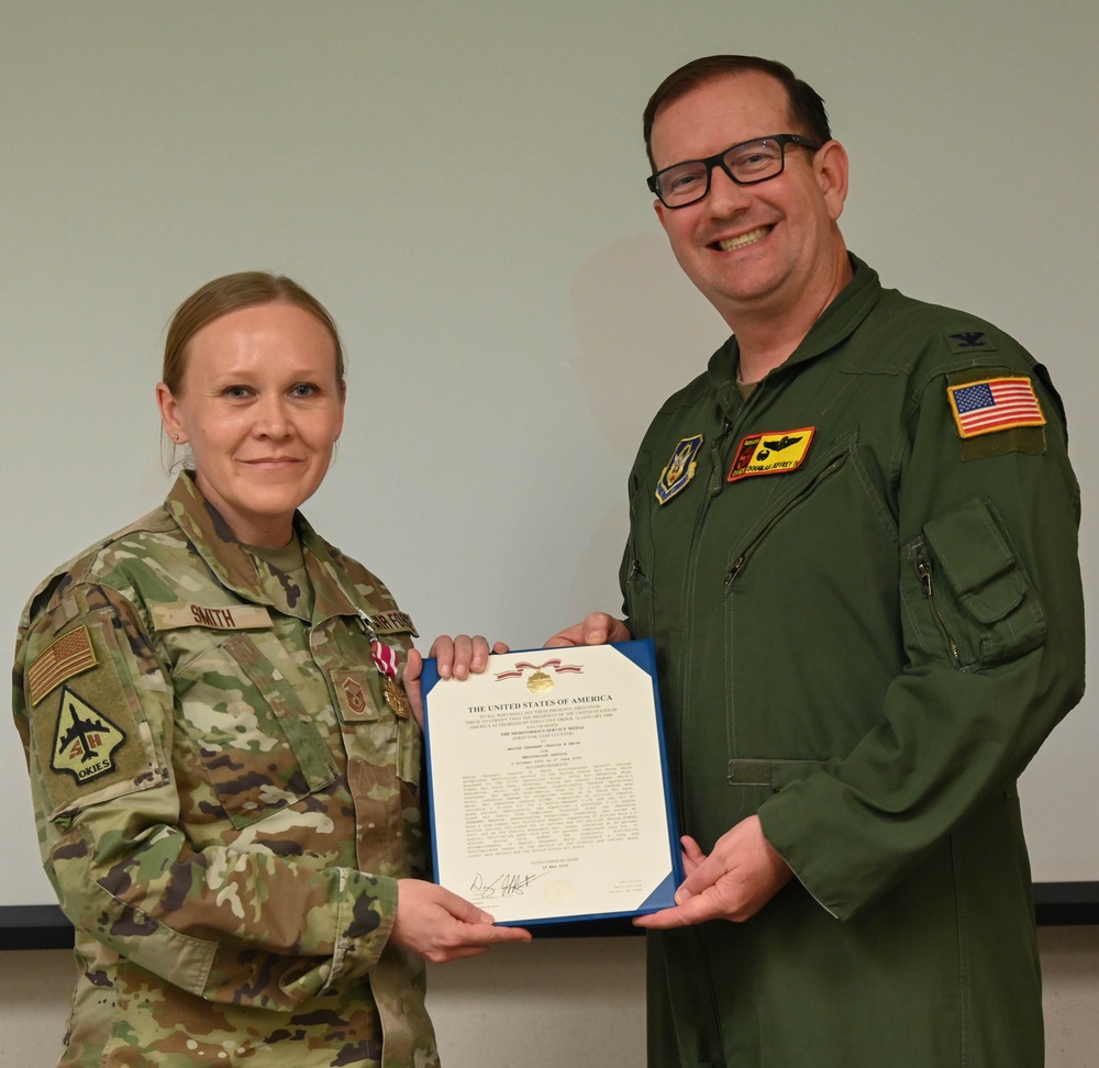 Master Sgt. Jessica Smith Retirement