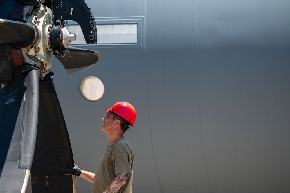 803rd AMXS prop install