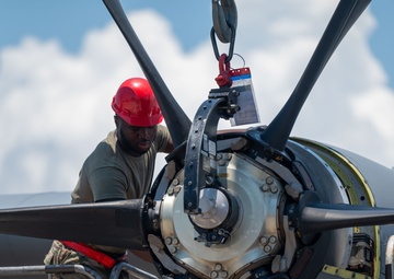 803rd AMXS prop install