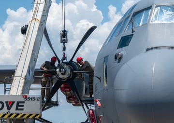 803rd AMXS prop install