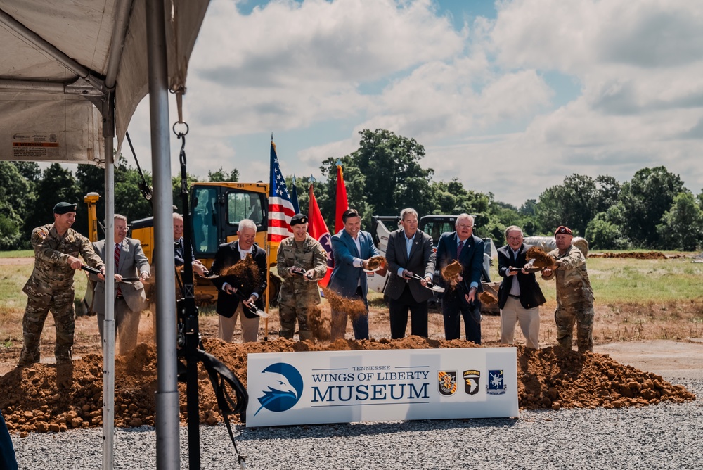 Wings of Liberty History Museum Groundbreaking