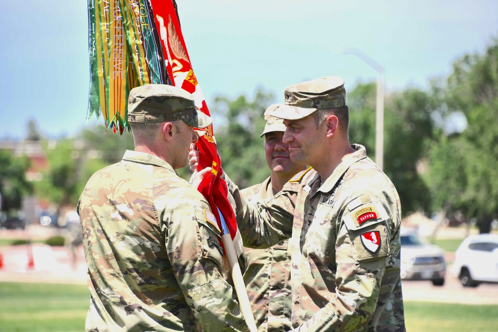 New commander takes charge of 4th Eng. Bn.