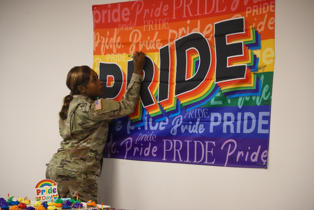 Sustainment Soldiers Host Pride Month Luncheon