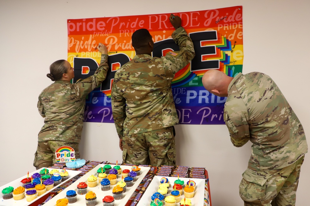 Sustainment Soldiers Host Pride Month Luncheon