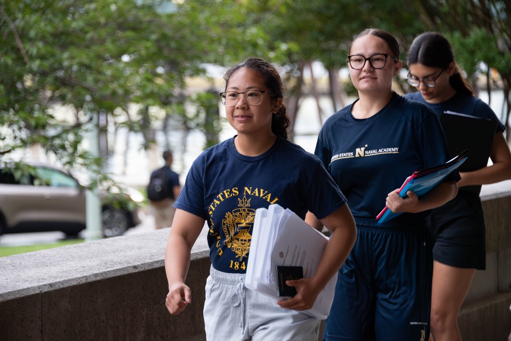 2024 U.S. Naval Academy Induction Day