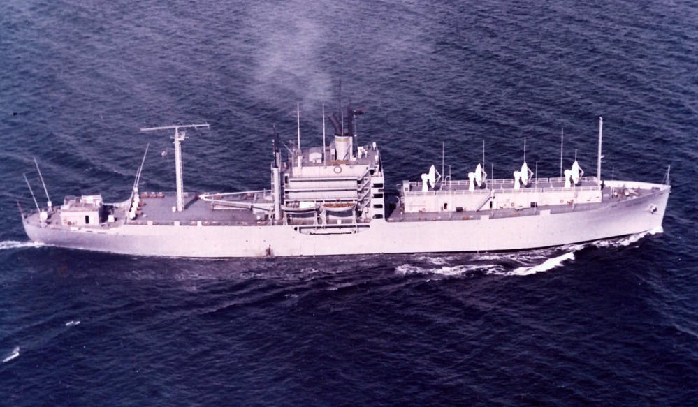 USNS Range Sentinel at sea