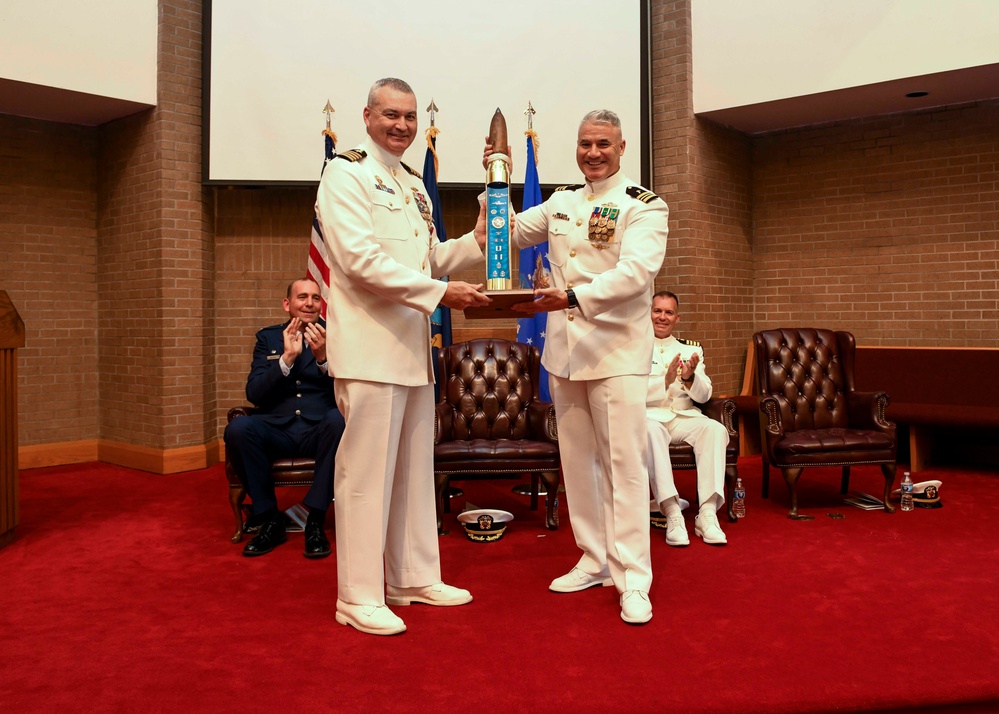 U.S. Navy Capt. Andrew Peterson III Retires