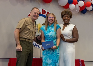 Charles F. Bolden Jr. Elementary Middle School 8th Grade Transition Ceremony