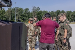 Powidz APS-2 Worksite Begins to Receive Armored Vehicles and Equipment