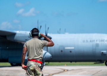 803rd AMXS crew chief launches aircraft
