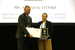DEVCOM CBC Microbiologist Wins STEM Achievement Award