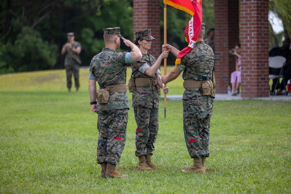 2nd Distribution Support Battalion Change of Command
