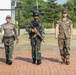 Members of Indonesian Korps Marinir, 1st Recon Bn. Marines hold closing ceremony for reconnaissance exchange