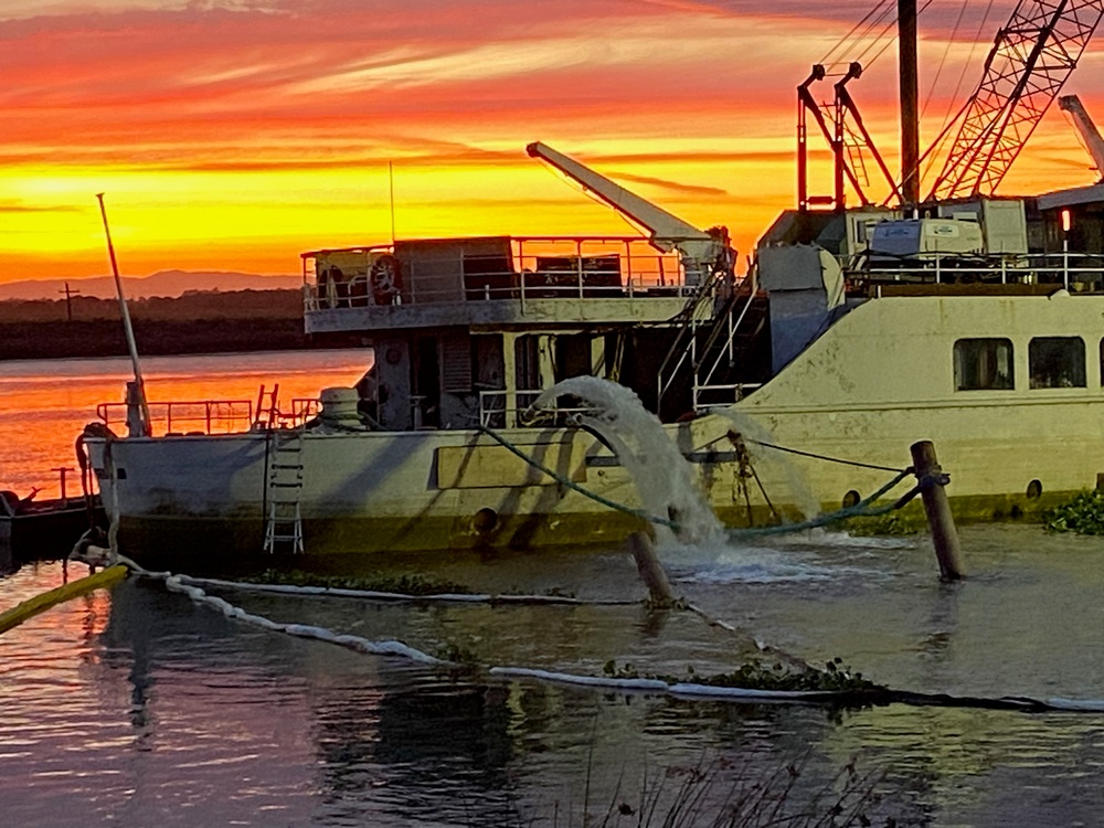 Decommissioned cruise ship Aurora refloated in Little Potato Slough