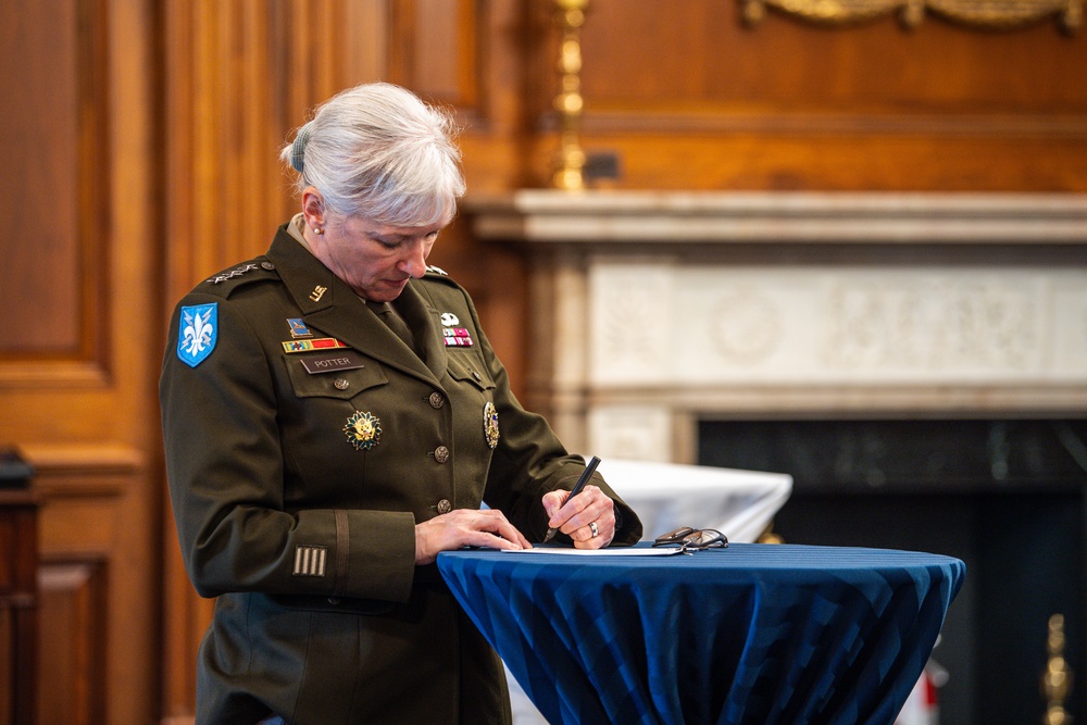 U.S. Army 249th Birthday Cake Cutting at the Capitol