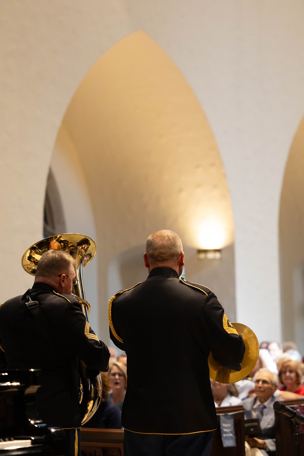 The U.S. Army Chorus and Brass Quintet perform special Memorial Day concert for the Dallas community