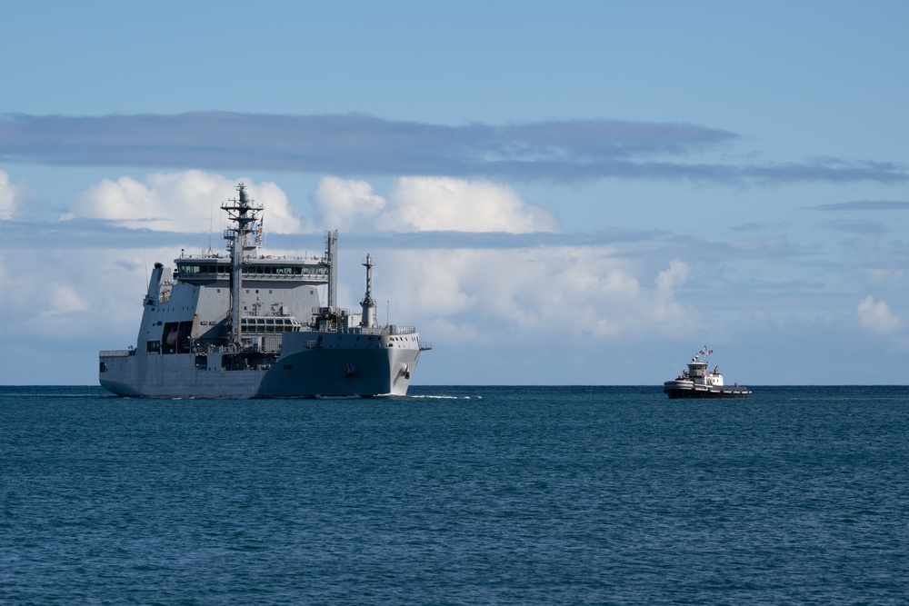 DVIDS - Images - HMNZS Aotearoa Arrives at JBPHH for RIMPAC 2024 [Image ...