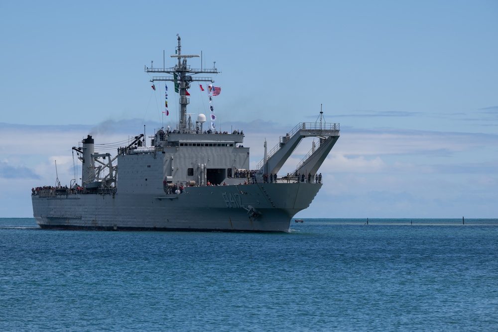 ARM Usumacinta Arrives at JBPHH for RIMPAC 2024